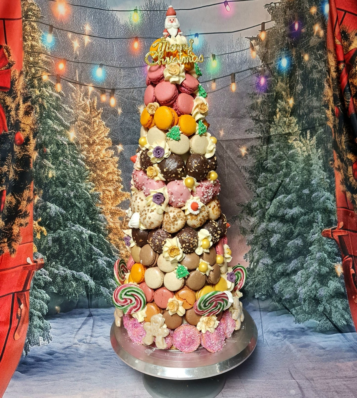 Wonderland Dessert Tower serves 100 - cakery wonderland eventscakery wonderland eventscakery wonderland eventsDessert ExperienceWINTER80CM,